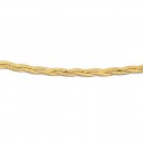 9ct-45cm-Woven-Herringbone-Chain Sale