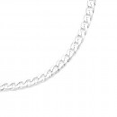 Sterling-Silver-45cm-Curb-Chain-Necklace Sale