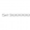 19cm-Round-Belcher-Bracelet-in-Sterling-Silver Sale