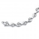 Cubic-Zirconia-Crossover-Loop-Bracelet-in-Sterling-Silver Sale