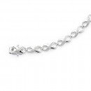 Sterling-Silver-Cubic-Zirconia-Infinity-Bracelet Sale