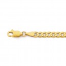 9ct-19cm-Bevelled-Curb-Bracelet Sale