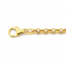 19cm-Belcher-Bracelet-in-9ct-Yellow-Gold Sale