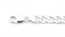 Sterling-Silver-21cm-Curb-Bracelet Sale