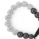 Black-and-Crystal-Bracelet Sale