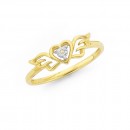 9ct-Gold-Diamond-Dress-Ring Sale