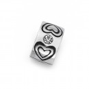 Cubic-Zirconia-Heart-Addorn-Stopper-Charm-in-Sterling-Silver Sale