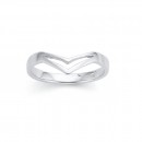 Sterling-Silver-Double-Chevron-Stacker-Ring Sale