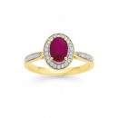 9ct-Ruby-Diamond-Ring Sale