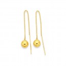 Ball-Thread-Earrings-in-9ct-Yellow-Gold Sale