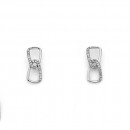 9ct-White-Gold-Diamond-Set-Earrings Sale