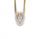 9ct-Rose-Gold-Diamond-Pendant Sale
