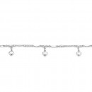 165cm-Sterling-Silver-Bracelet-with-Heart-Charms Sale