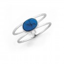 Sterling-Silver-Blue-Howlite-Ring Sale