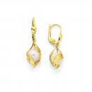 9ct-Freshwater-Pearl-Drop-Earrings Sale