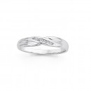 9ct-White-Gold-Diamond-Channel-Set-Crossover-Ring Sale