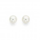 9ct-7mm-Akoya-Pearl-Stud-Earrings Sale