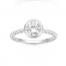 Sterling-Silver-Cubic-Zirconia-Stacker-Ring Sale