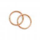 Small-Polished-Sleepers-in-9ct-Rose-Gold Sale
