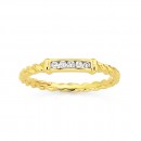 9ct-Diamond-Twist-Band-Ring Sale