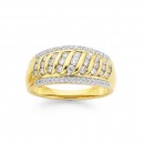 9ct-Gold-Diamond-Cluster-Ring-TDW50ct Sale