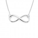 Infinity-Necklace-in-Sterling-Silver Sale
