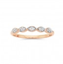 9ct-Rose-Gold-Diamond-Ring Sale