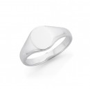 Sterling-Silver-Plain-Oval-Signet-Ring Sale