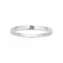 Sterling-Silver-Band-Ring-with-Diamond Sale