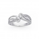 9ct-White-Gold-Diamond-Loops-Swirl-Ring Sale