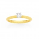 9ct-25ct-Diamond-Solitaire-Ring Sale