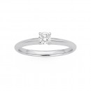 9ct-White-Gold-25ct-Diamond-Solitaire-Ring Sale