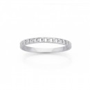 9ct-White-Gold-Chain-Link-Stacker-Ring Sale