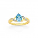 9ct-Swiss-Blue-Topaz-and-Diamond-Ring Sale