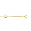 9ct-19cm-Circles-Chain-bracelet Sale