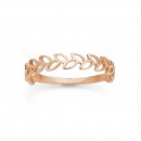 9ct-Rose-Gold-Leaves-Ring Sale