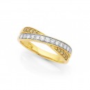 9ct-Crossover-Diamond-Ring-TDW40ct Sale