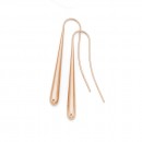 9ct-Rose-Gold-Drop-Hook-Earrings Sale