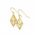 9ct-Prism-Drop-Earrings Sale