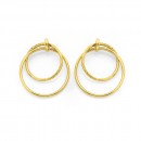 9ct-Circle-Drop-Earrings Sale