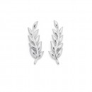 Sterling-Silver-Leaves-Studs Sale