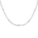 Sterling-Silver-45cm-Twist-Bar-and-Cable-Chain Sale