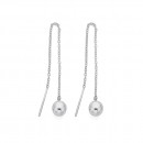 Sterling-Silver-Orb-Thread-Earrings Sale