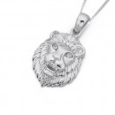 Sterling-Silver-Cubic-Zirconia-Lion-Pendant Sale