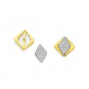 9ct-Cubic-Zirconia-Stud-Earrings Sale