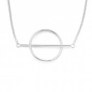 Sterling-Silver-Open-Circle-with-Bar-Through-Pendant Sale