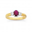 18ct-Ruby-Diamond-Ring Sale