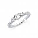 18ct-White-Gold-Diamond-Ring-Total-Diamond-Weight75ct Sale