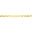 Solid-9ct-45cm-Flat-Curb-Chain Sale
