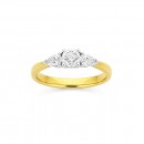 18ct-Three-Stone-Diamond-Ring Sale